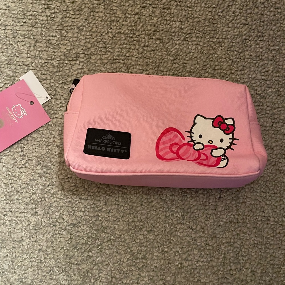 Impressions Pink Hello Kitty Cosmetic Bag